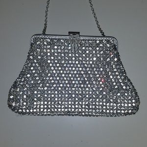 Vintage Rinestone Evening Bag.
